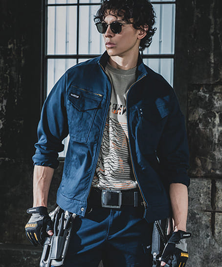 【BURTLE】全3色 バートルジャケット(ストレッチ・防縮・男女兼用)