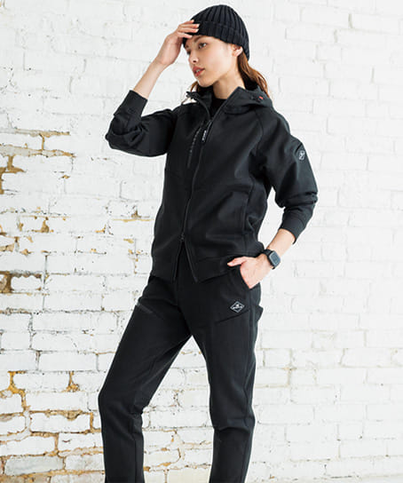 【BURTLE】全2色 バートルフーディブルゾン(ストレッチ・吸汗速乾・男女兼用)