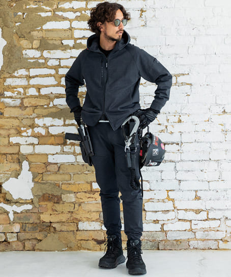 【BURTLE】全2色 バートルフーディブルゾン(ストレッチ・吸汗速乾・男女兼用)