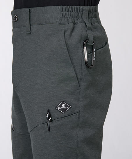 【BURTLE】全2色 バートルジョガーパンツ(ストレッチ・吸汗速乾・男女兼用)