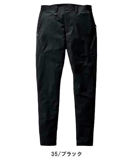 【BURTLE】全6色・パンツ（ユニセックス・4WAYストレッチ・制電・吸汗速乾・リサイクル）