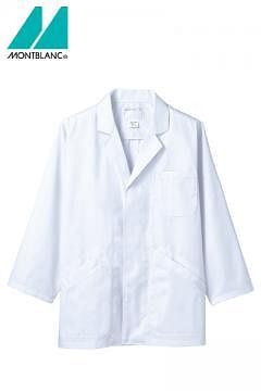 ユニフォーム・制服の通販の【ユニデポ】メンズ長袖調理衣（抗菌O157対応・制電/～5Lまであり）