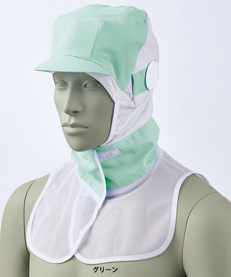 【全6色】頭巾帽子（制電・透け防止・吸汗速乾・制菌・男女兼用）