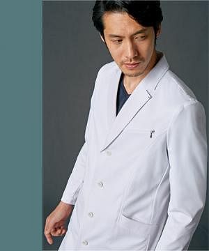 ユニフォーム・制服の通販の【ユニデポ】【JUNKO KOSHINO】メンズドクターコート（ロング）