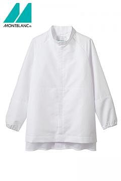 【RHP】ブルゾン白衣（長袖・袖口ネット・制電・男女兼用）