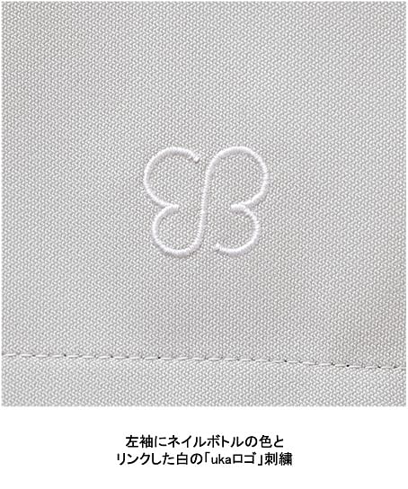 【uka】全8色・スクラブ（制菌・制電・吸汗・レディース）