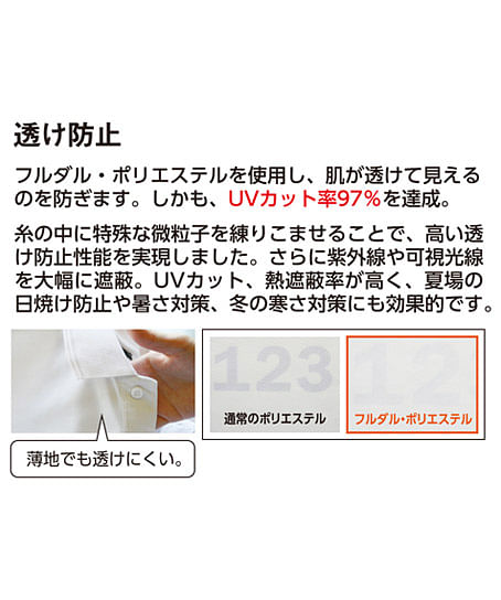 【全5色】裾ジャージ長袖ポロシャツ（帯電防止・男女兼用）