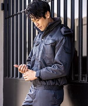 エステ・サロン制服の通販の【ユニデポ エステ】【全6色】防寒ブルゾン（帯電防止・撥水加工）