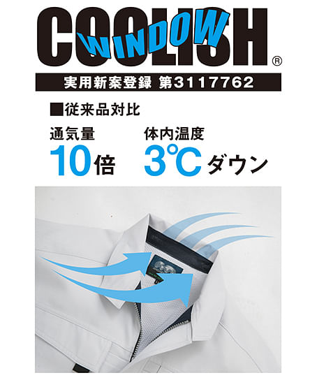 【全6色】エコ・製品静電半袖ブルゾン（帯電防止・男女兼用））