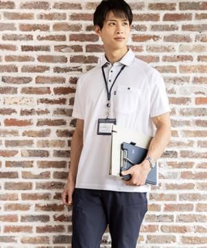 作業服・ワークユニフォームの通販の【ユニデポ 作業着】【全4色】半袖ポロシャツ（リラックスフィット・消臭・吸汗速乾・UVカット）