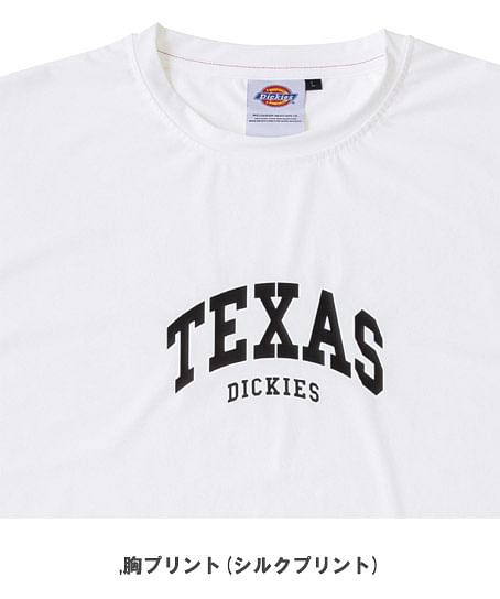 【Dickies】ディッキーズ・全2色・冷感サイドポケット半袖Tシャツ（ルーズフィット・UVカット・接触冷感・男女兼用）