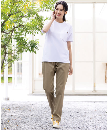 【Dickies】全3色・T/C 鬼鹿の子 半袖Tシャツ(UVカット・接触冷感・高通気・男女兼用)