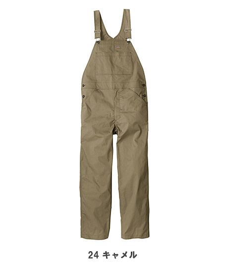 【Dickies】ディッキーズ・全9色・ライトT/Cストレッチオーバーオール（UVカット・接触冷感・逆開ファスナー・ストレッチ・男女兼用）