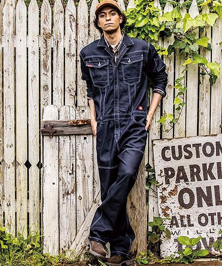 れなし Dickies 整備士 紺色 作業員 M Ow5vg M ディッキーズ オーバーオール つなぎ ディッキー