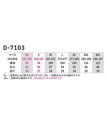 【Dickies】ディッキーズ・全3色・ライトストレッチヒッコリーオーバーオールショート丈（ストレッチ9％、UVカット、接触冷感・男女兼用） サイズ詳細