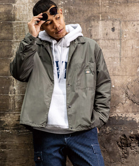 【Dickies】ディッキーズ・全３色・コーチジャケット（撥水・UVカット）