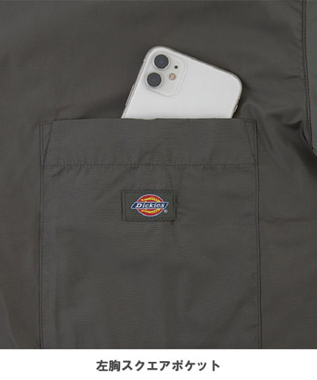 【Dickies】ディッキーズ・全３色・コーチジャケット（撥水・UVカット）