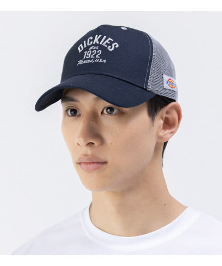 【Dickies】全4色・コットンワークメッシュキャップ type-B(ビルダー)