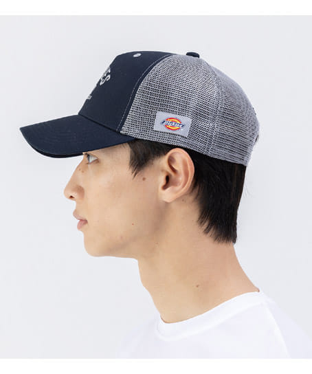 【Dickies】全4色・コットンワークメッシュキャップ type-B(ビルダー)