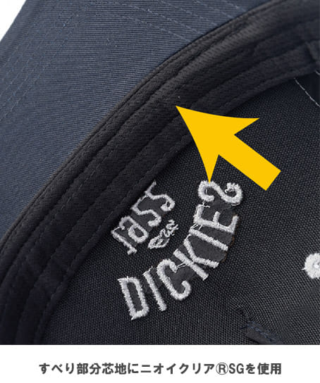 【Dickies】全4色・コットンワークメッシュキャップ type-B(ビルダー)