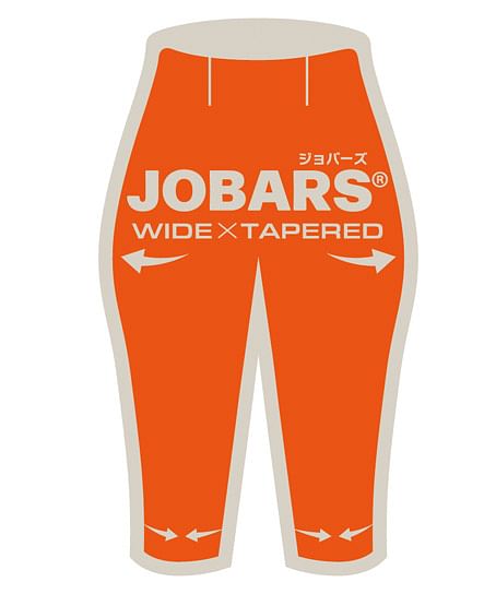 【全2色】ジョバーズ®　ストレッチカーゴ（超ストレッチ、ウエスト総ゴム、IN/OUT調整可能なドローコードと前ファスナー付き）