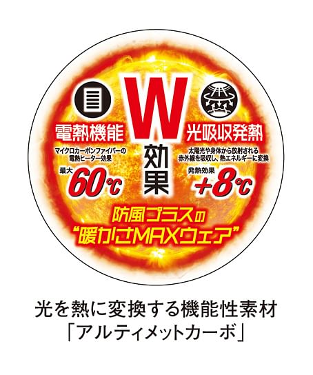 【全2色】ボルトヒート  2WAYベスト（男女兼用）