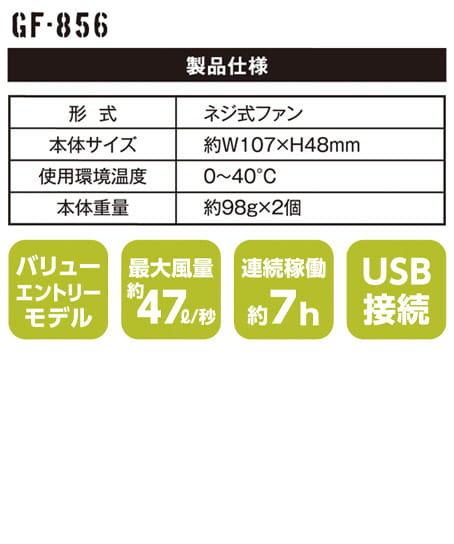 【全1色】ボトルクールファンセット(2025年モデル)※返品不可※ サイズ詳細