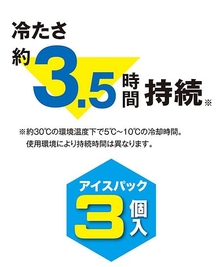 アイスベスト＆アイスパック３個セット