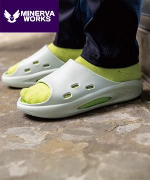 【全3色】リバウンドワーク サンダル1.0(ウオッシャブル)