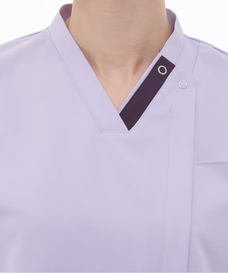 【ナガイレーベン】男女兼用スクラブ（制菌加工・制電・吸水・防汚効果・ストレッチ）