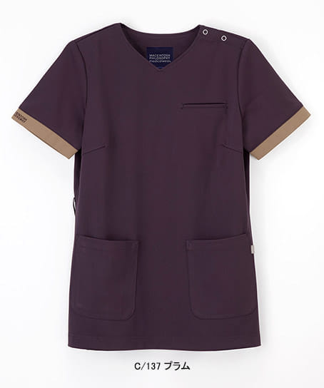 【ナガイレーベン】ＭPレディーススクラブ（ストレッチ・接触冷感・防シワ・制菌・制電・吸水性・防汚・形態安定）