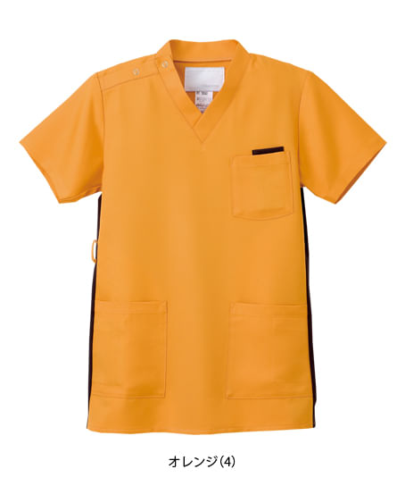 【ナガイレーベン】男女兼用スクラブ白衣（制菌・制電・吸水・防汚・形態安定）