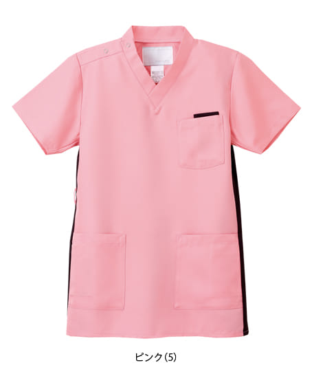 【ナガイレーベン】男女兼用スクラブ白衣（制菌・制電・吸水・防汚・形態安定）