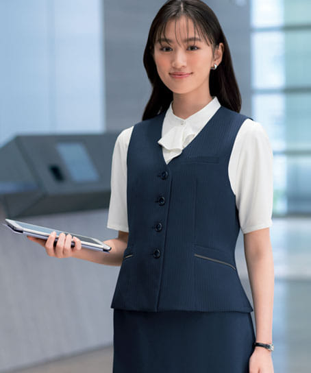 【全2色】ベスト（ストレッチ・エコ素材・オールシーズン対応）