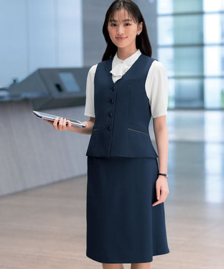 【全2色】ベスト（ストレッチ・エコ素材・オールシーズン対応）