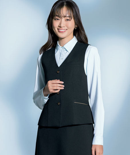 【全2色】ベスト（ストレッチ・エコ素材・オールシーズン対応）