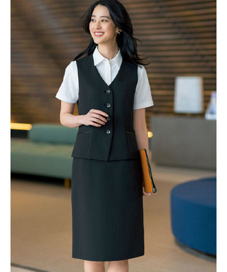 【全2色】ベスト（ストレッチ・エコ素材・オールシーズン対応）