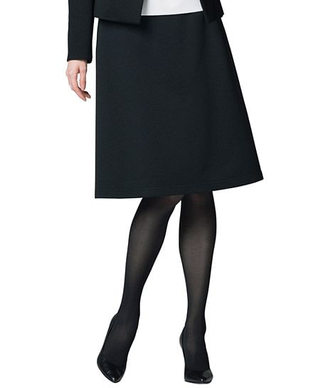 【全2色】Aラインスカート（ニット・57cm丈/9号）