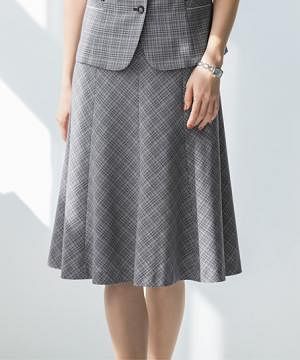 事務服・会社制服の通販の【ユニデポ 事務服】【全1色】マーメイドスカート（60cm丈・エコ・TioTioプレミアム）
