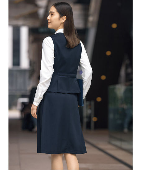 【全１色】Aラインスカート（TioTioプレミアム・ニット・57cm丈）