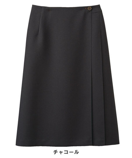 【全１色】プリーツスカート（ストレッチ・エコ素材・60cm丈）