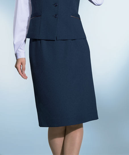 【全2色】タイトスカート（56cm丈・ストレッチ・エコ素材・オールシーズン対応）