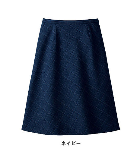 【PATRICK COX】全2色・Aラインスカート（ブラインドチェック）※廃番予定※