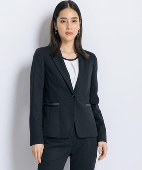 【全2色】極軽ニットジャケット(ストレッチ・TioTioプレミアム)