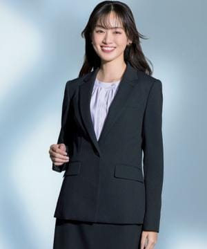 事務服・会社制服の通販の【ユニデポ 事務服】【全2色】ジャケット（ストレッチ・エコ素材・オールシーズン対応）