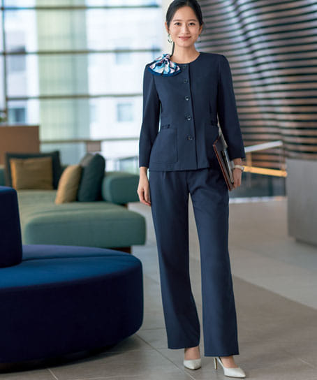 【全2色】ジャケット（９分袖・ストレッチ・エコ素材・オールシーズン対応）