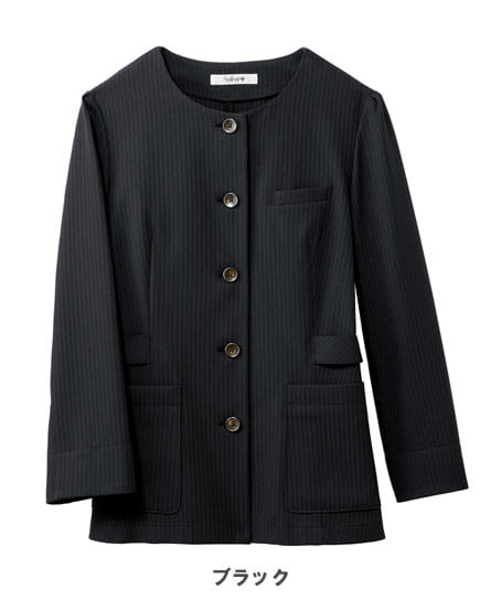 【全2色】ジャケット（９分袖・ストレッチ・エコ素材・オールシーズン対応）