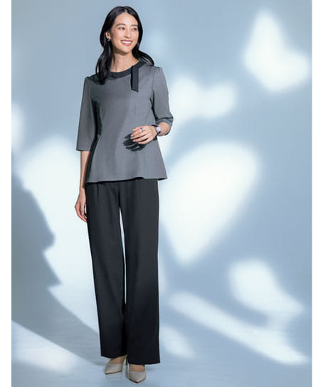 【全2色】パンツ（ストレッチ・エコ素材・オールシーズン対応）