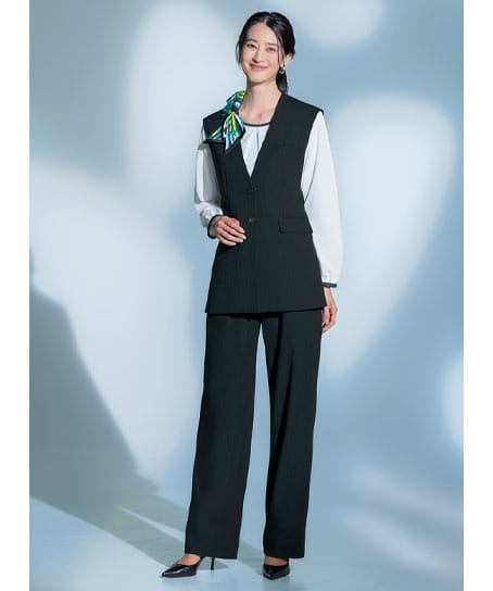 【全2色】パンツ（ストレッチ・エコ素材・オールシーズン対応）