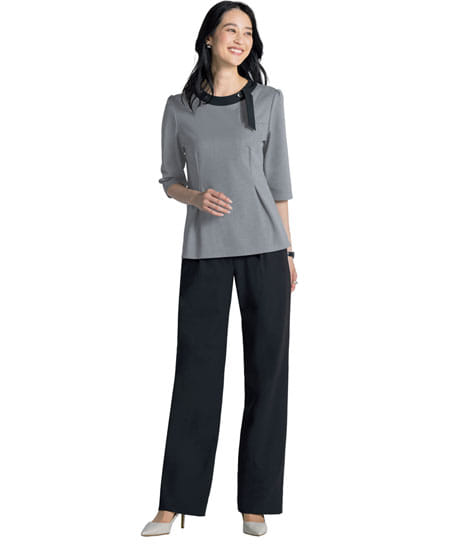 【全2色】パンツ（ストレッチ・エコ素材・オールシーズン対応）